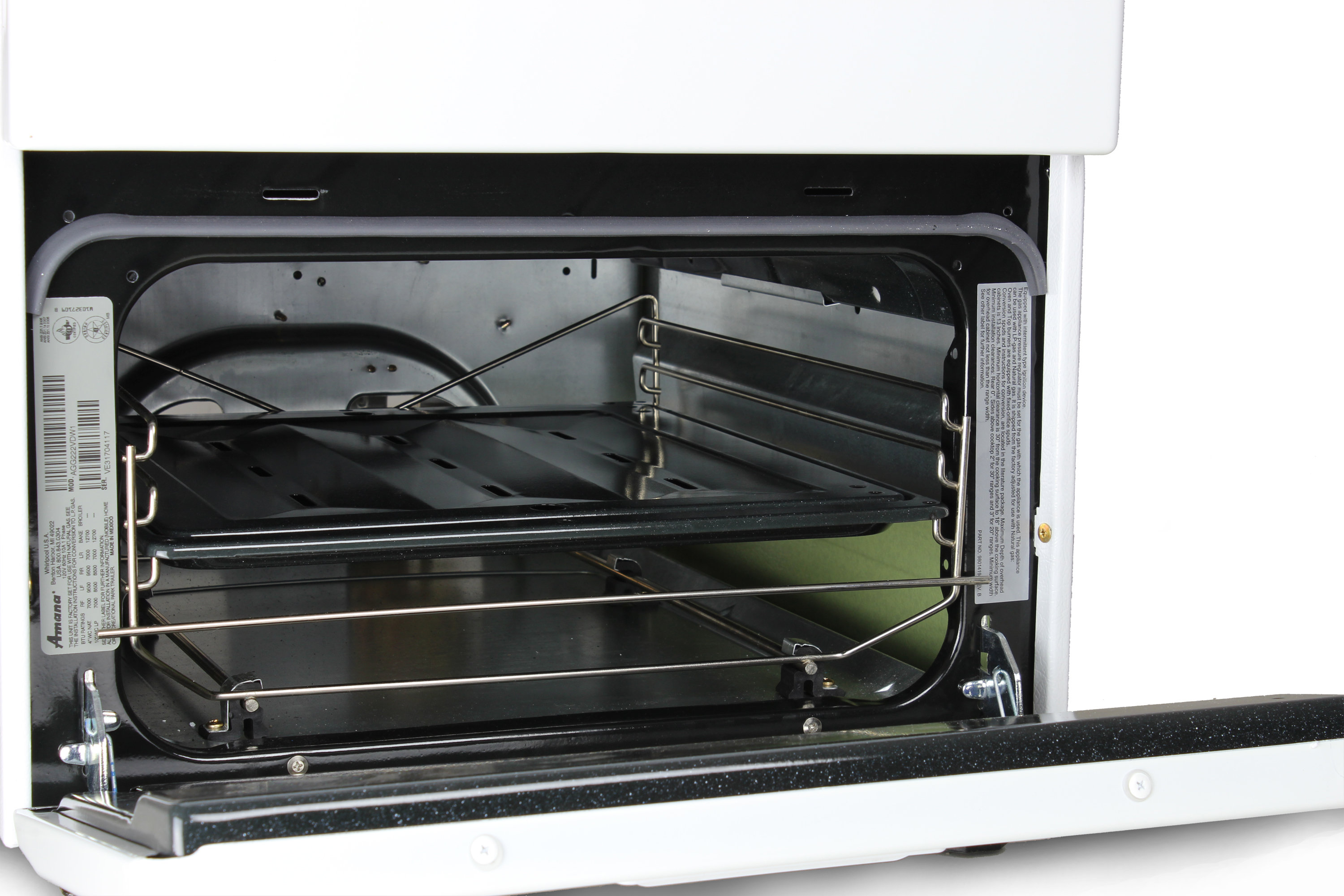 Amana AGG222VDW 20Inch Gas Range Review Ovens