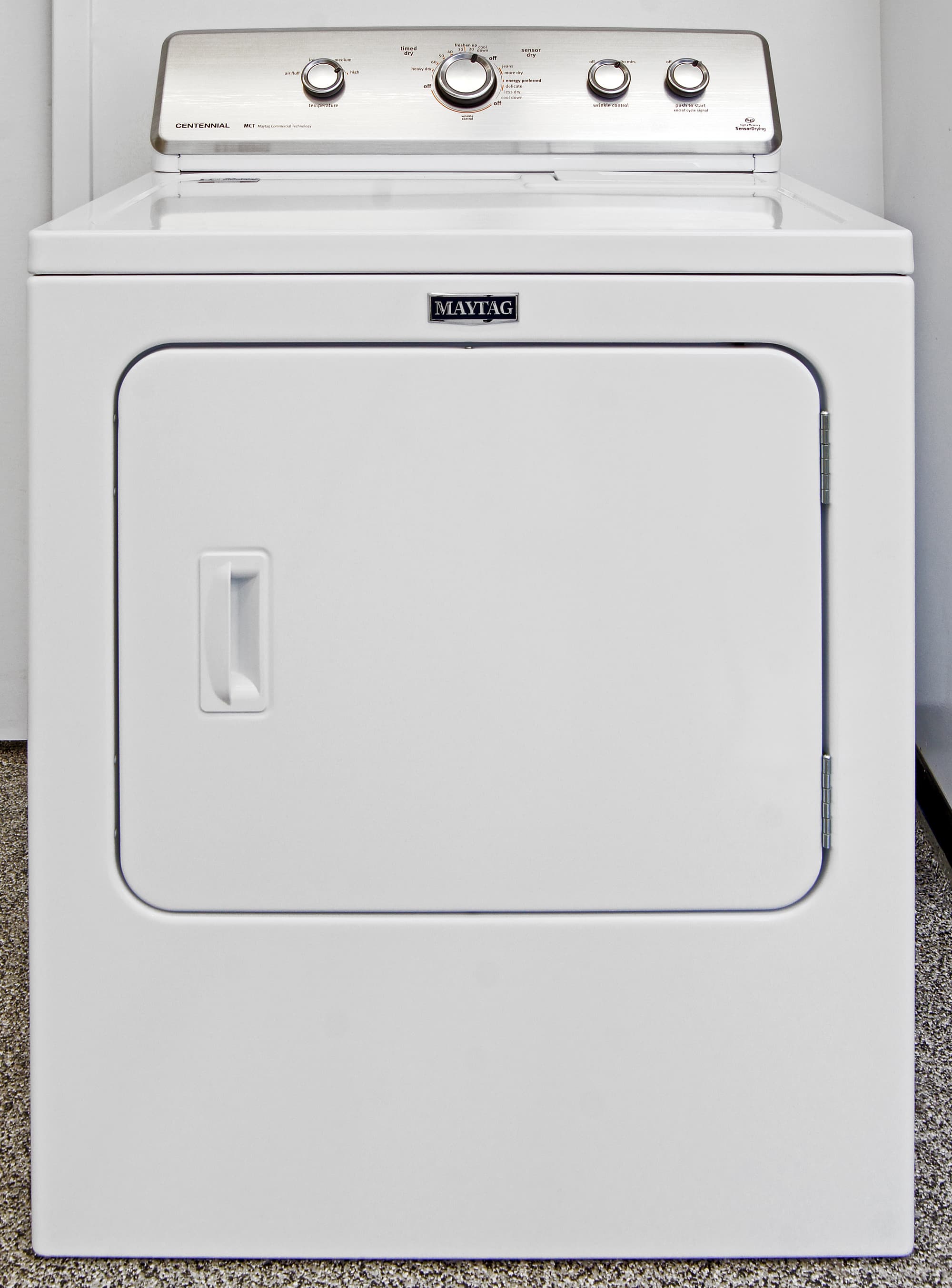 Maytag Centennial MEDC555DW Dryer Review Laundry