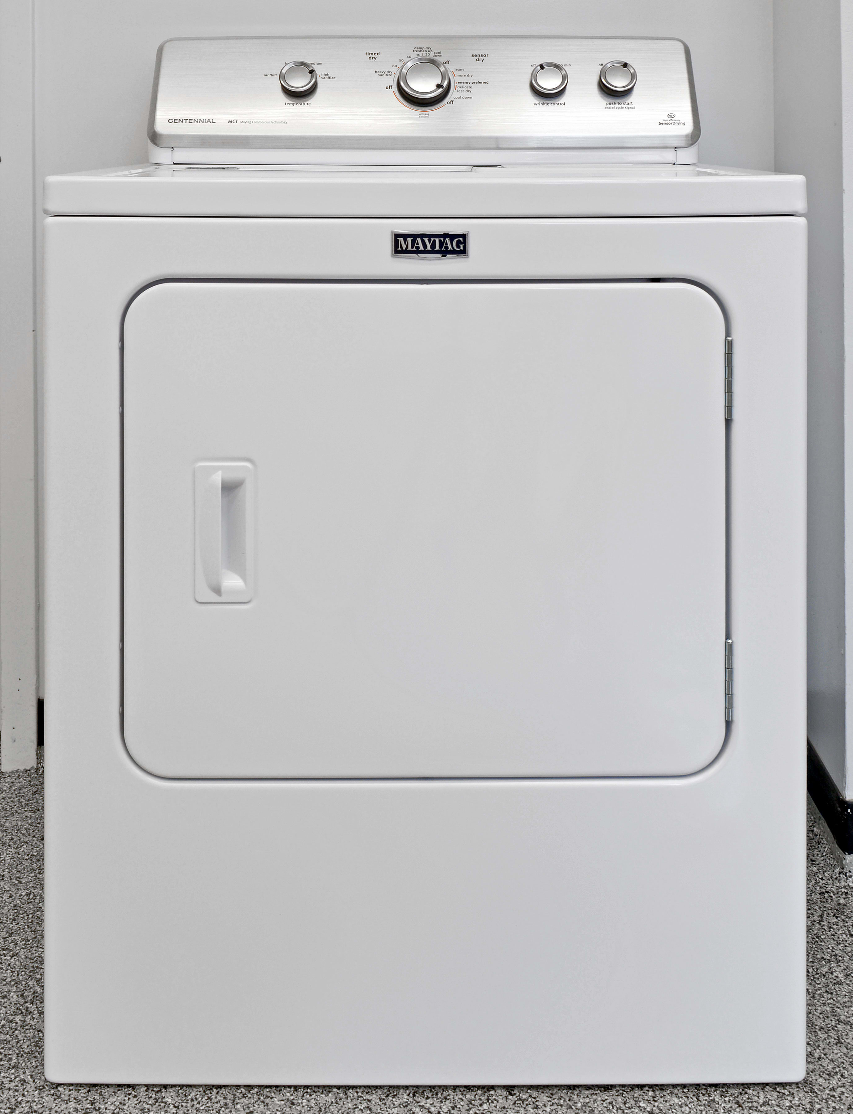 Maytag Centennial MEDC415EW Dryer Review - Reviewed.com Laundry