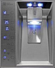 LG LFX32945ST Controls and Dispenser