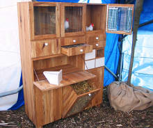 Storage Compartments in the Chicken Coop