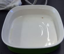 KitchenAid KDTM354DSS—Lasagna After Tough Cycle