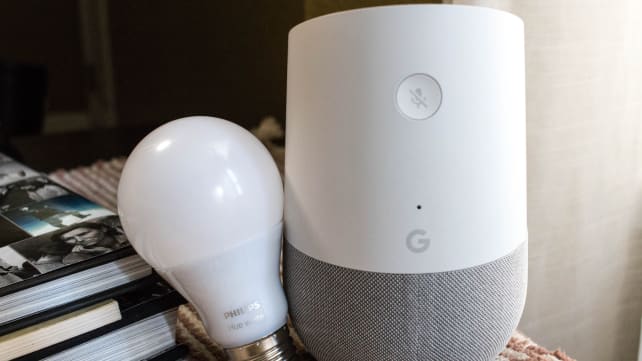 Google Home with smart bulbs