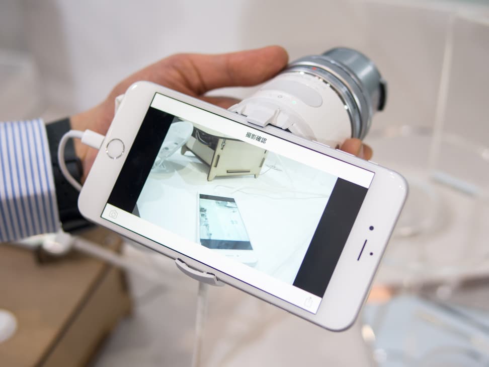 Olympus Air in Use