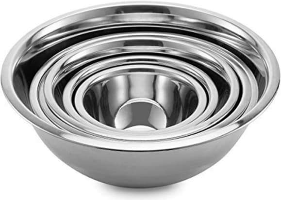 Product Image - Finedine Stainless Steel Mixing Bowls (Set of 6)