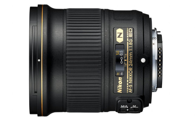 24mm f/1.8G Side