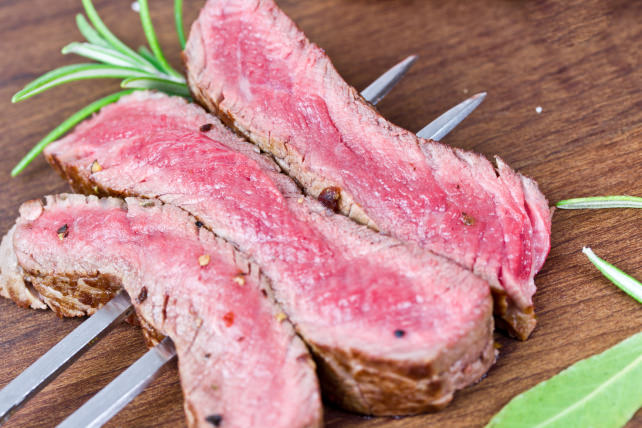 Medium steak