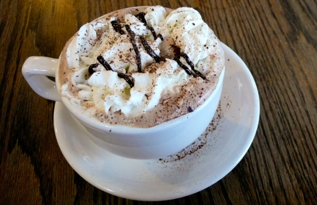 Salted Caramel Hot Chocolate