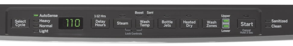 GE GDT695S Controls