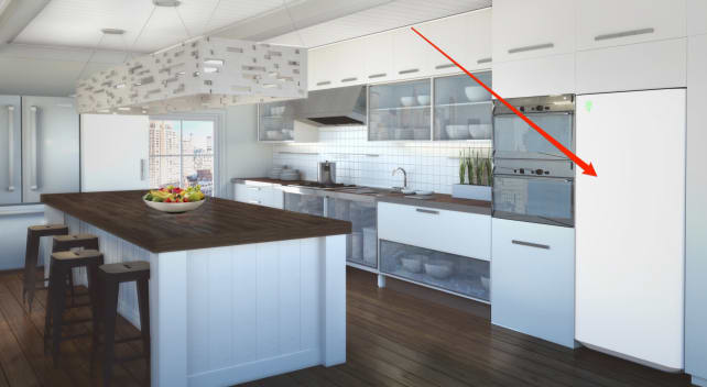 Everblume kitchen rendering