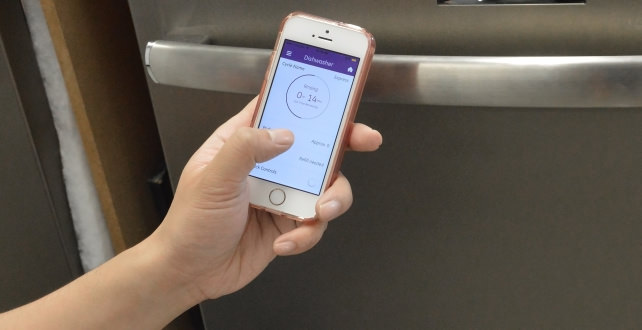 GE Profile Dishwasher and app