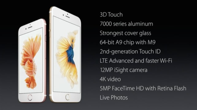 iPhone 6s Specs