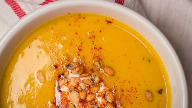 nstant Pot Creamy Butternut Squash and Apple Soup