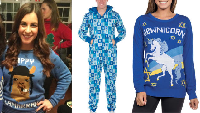 Ugly Hanukkah Sweaters
