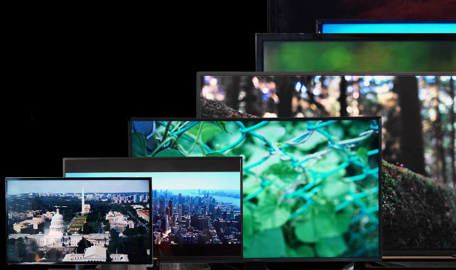 tv sizes how big