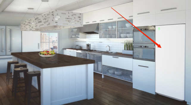 Everblume kitchen rendering