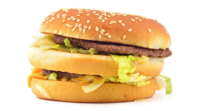 Fast food burger