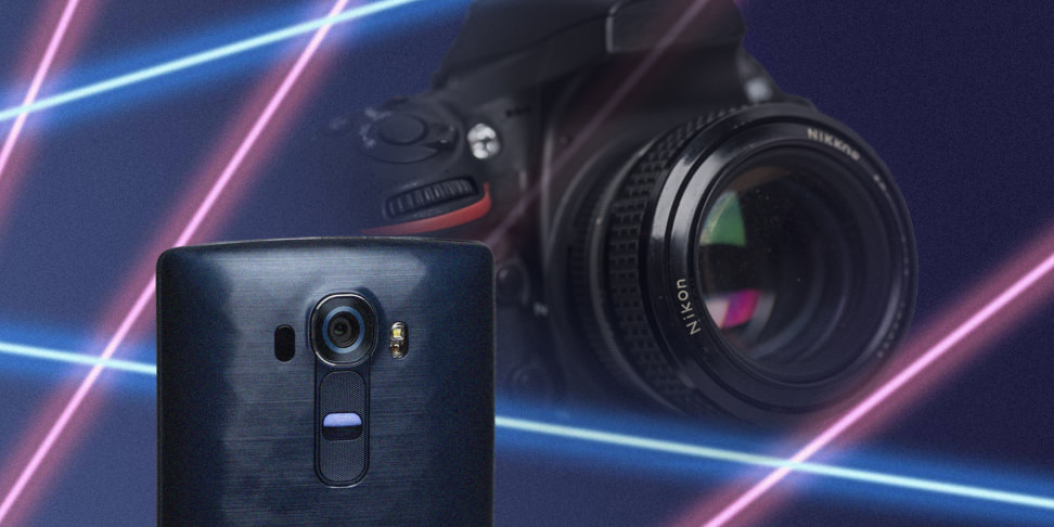 LG G4 Lasershow