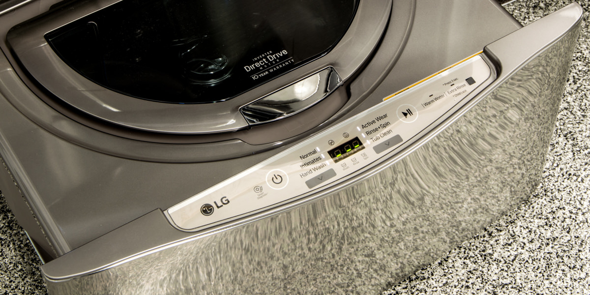LG TwinWash Puts A Washer Under Your Washer Laundry