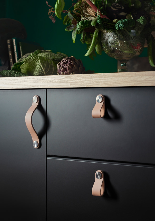 Leather-handles