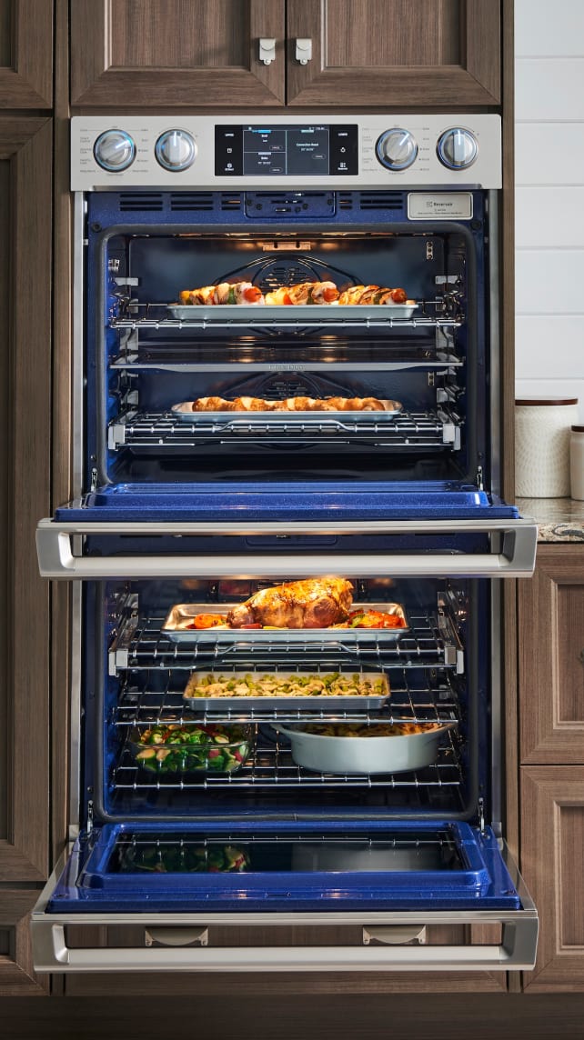 Samsung has made the world’s first triple oven, a wall oven with