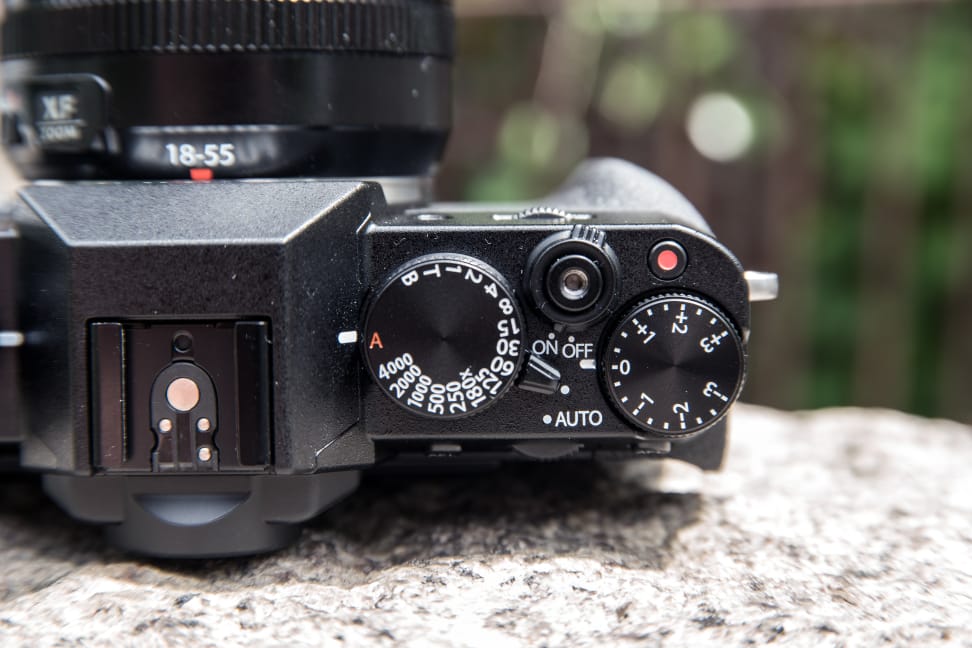 Fujifilm X-T10 Top Controls