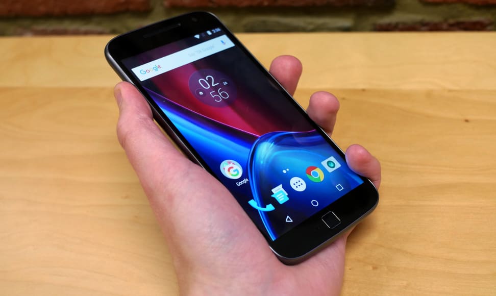 Motorola Moto G4 Plus In Hand