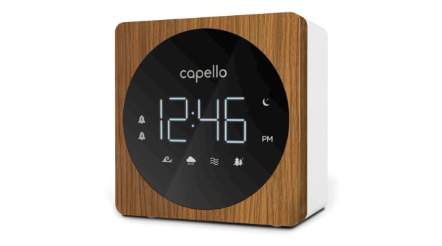 Capello Digital Alarm Clock with Sound Machine