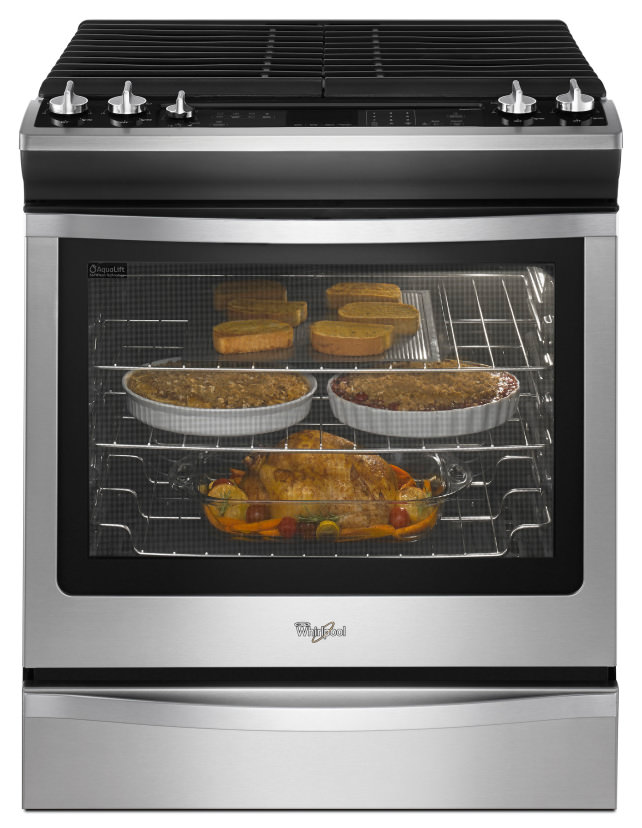 Whirlpool Connected Front Control Range