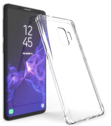Product Image - CreativeApkep Clear Silicone Case (Samsung Galaxy S9)