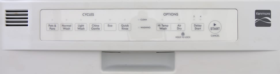 Kenmore 14652—Controls