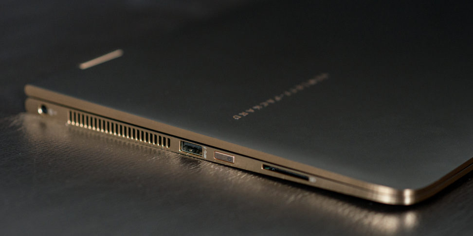 HP Spectre X360 13-inch Left Ports