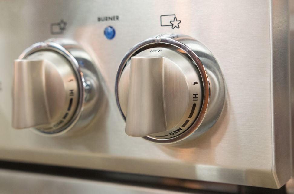 Thermador PRD304GHU control knobs